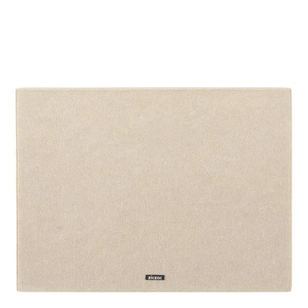 Ziczac – Nuno dekkebrikke 45×33 cm beige