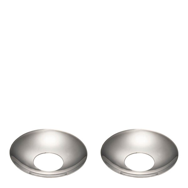 Holmen Siri lysmansjett 6,5 cm 2 stk sølv