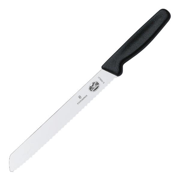 Victorinox Standard brødkniv 21 cm nylon svart
