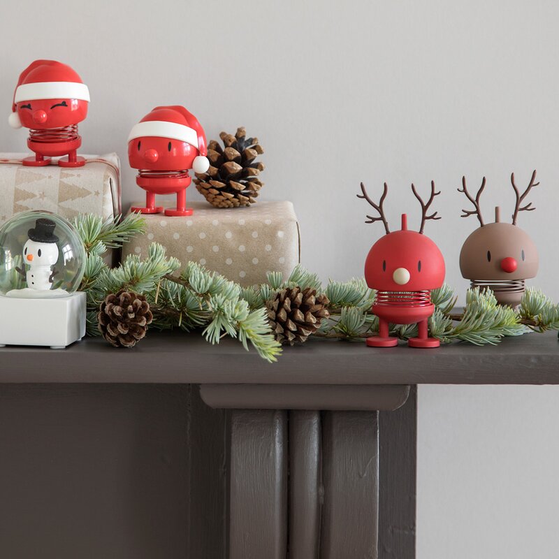 Hoptimist Bumble soft reindeer liten berry