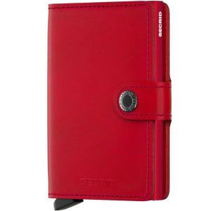 Secrid Miniwallet lommebok m/kortholder original rød