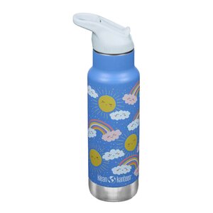 Klean Kanteen Kid Classic Narrow termoflaske 0,35L med sportslokk Rainbows