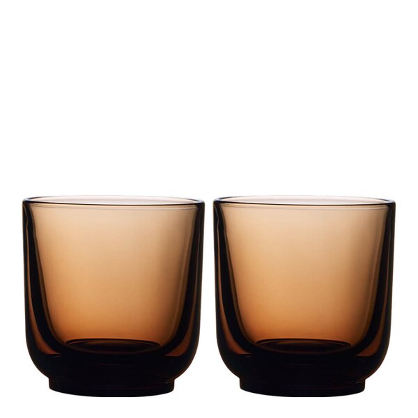Fellow Pirch cappuccino glass 19 cl 2 stk Amber