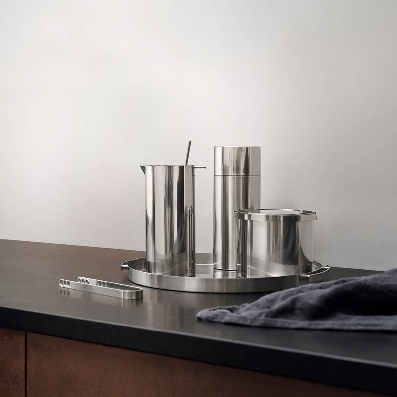 Stelton Arne Jacobsen isbøtte 1L stål