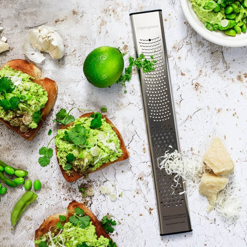 Microplane Dual Blade zester rivjern stål