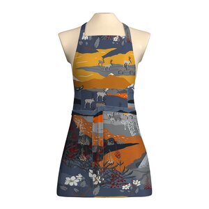 Arvidssons Textil Fjällvandring forkle oransje