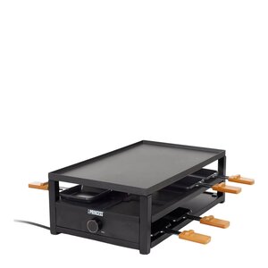 PRINCESS Raclette 162655 8 pers 44x25 cm 1300W bambus