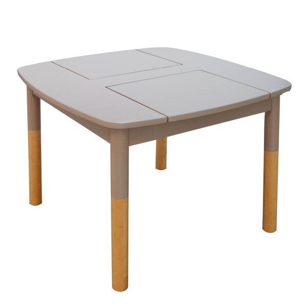 Barbo Toys Mummi oppbevaringsbord til barn 65x47 cm beige