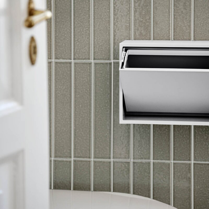 ReCollector Mini sorteringsboks 30x10x15 cm Brilliant White