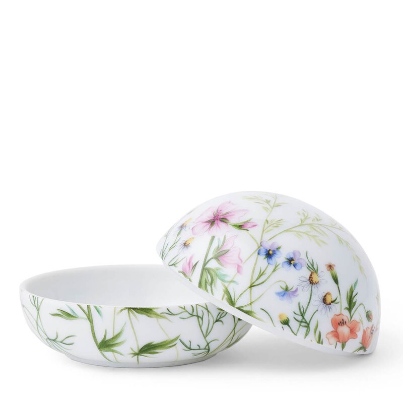 Royal Copenhagen Vårkolleksjon bonbonniere 2026 10 cm markblomster