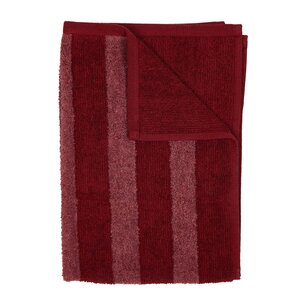 Fondaco Stripe badehåndkle 70x140 cm rød