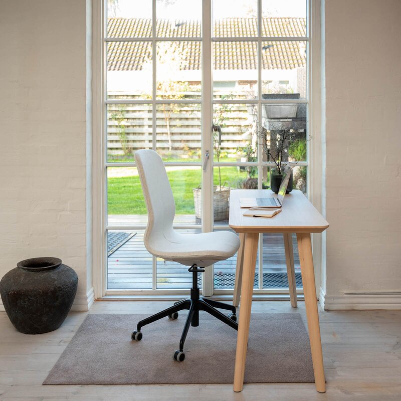 Tica Copenhagen Unicolor gulvmatte 130x90 cm sand/beige