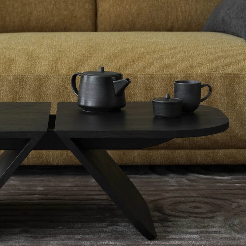 Blomus Kumi sukkerskål 6 cm mørk brun