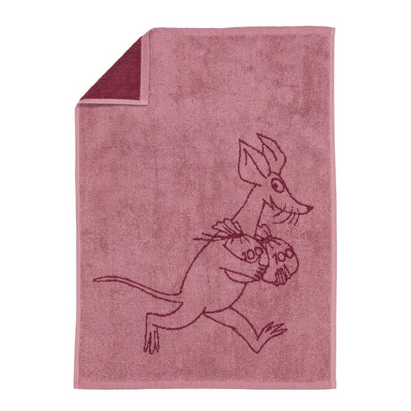 MoominArabia Mummi håndkle 50x70 cm Sniff mauve