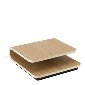 Stelton Ro trådløs lader eik
