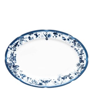 Magnor Fjord fat 36 cm blå