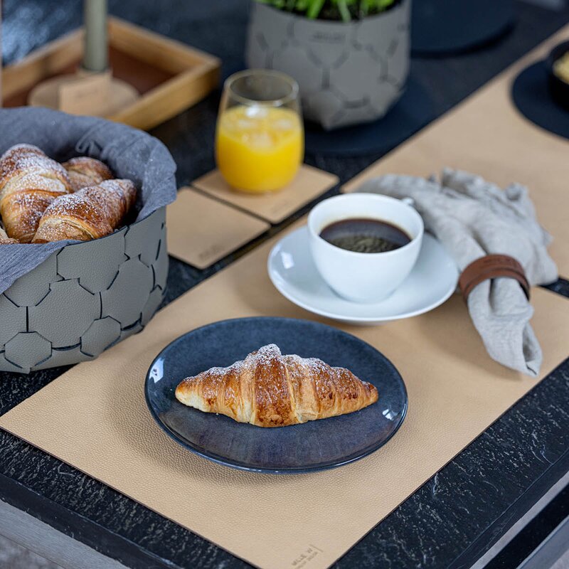 MiLLE W NORDISK DESIGN Rektanguler bordbrikke 45x35 cm beige