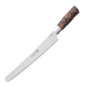 Brusletto Hunter premium chef brødkniv 38 cm blank/natur 