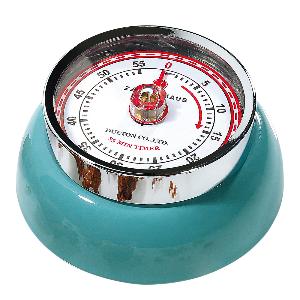 Zassenhaus Retro Collection timer med magnet petroleumsblå