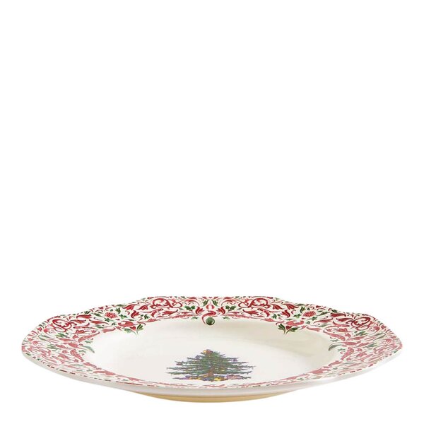 Spode Christmas Tree Yuletide Scalloped tallerken 20 cm