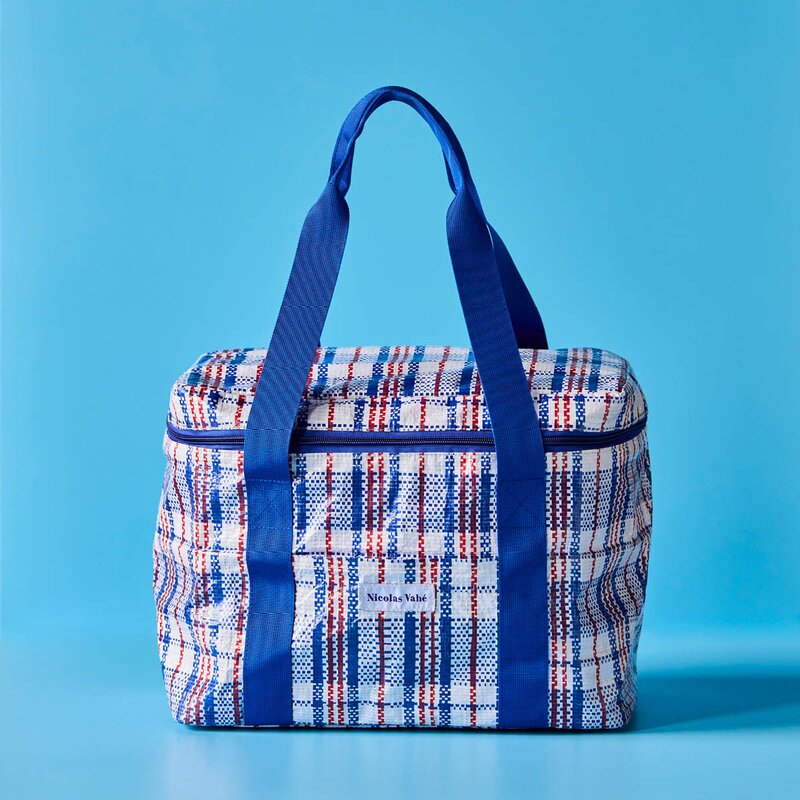 Nicolas Vahé Kjølebag 22x36x28 cm blå