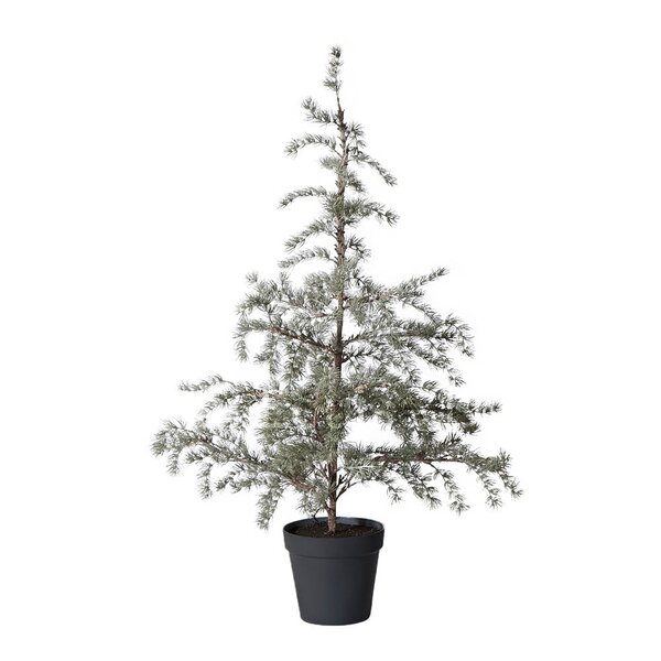 Lene Bjerre Cedille tre med LED-lys 120 cm grønn