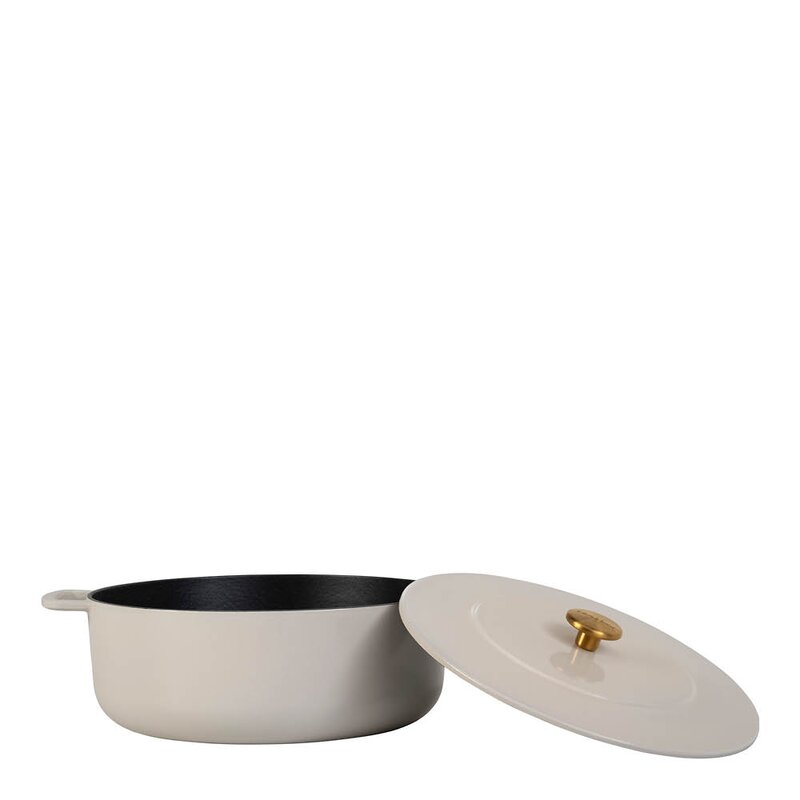 Combekk Støpejernsgryte 28 cm 5,3L sand