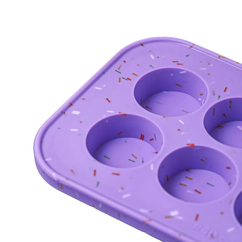 Souper Cubes Cookie silikonform 2 stk lilla