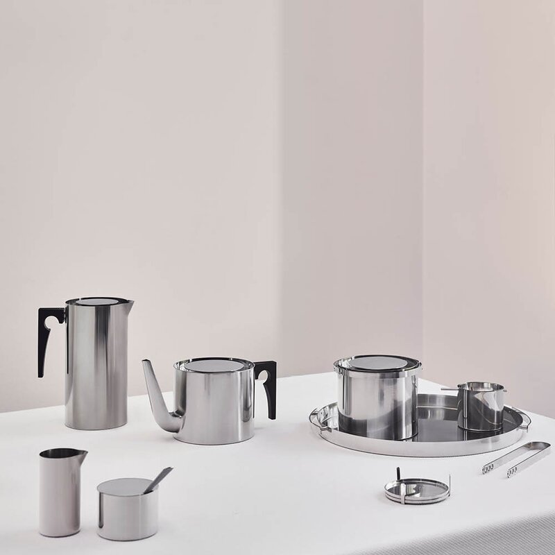 Stelton Arne Jacobsen sukkerskål 20 cl stål
