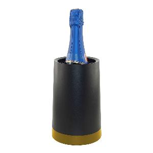 Pulltex Vinkjøler med separat gel svart/gull