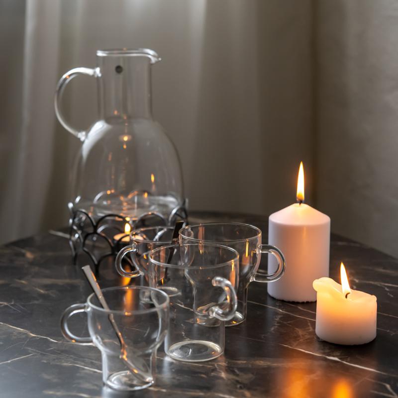 Sagaform Glasskrus liten 15 cl 2 stk klar