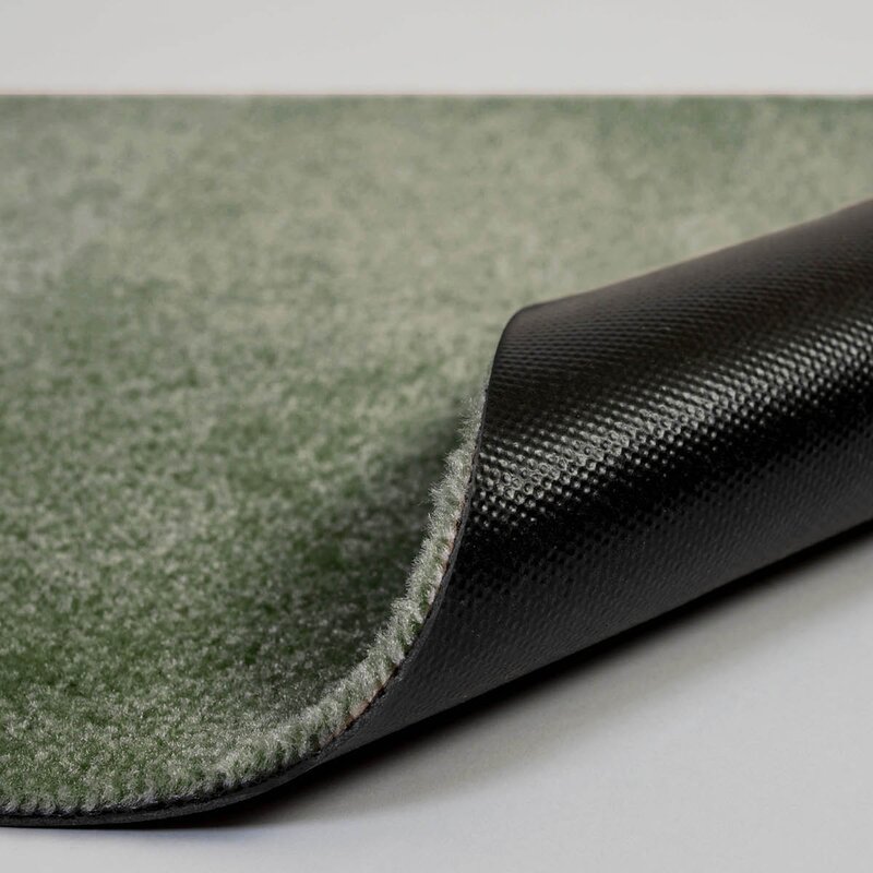 Tica Copenhagen Stripes horisontal gulvmatte 90x60 cm green