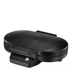 Sabor Ultimate vaffeljern dobbel 1200W svart