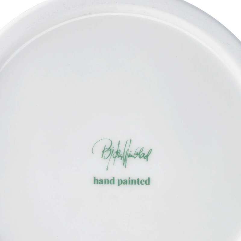 Bjørn Wiinblad Titania vase 50 cm grønn