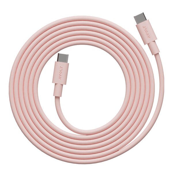 Avolt Cable 1 USB-C til USB-C kabel 2 m New Pink
