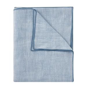 Stiernholm Eline duk 145x250 cm blå/hvit