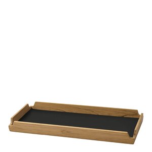 LIND DNA Airy teak brett 36,6x14,6 cm Black Ink