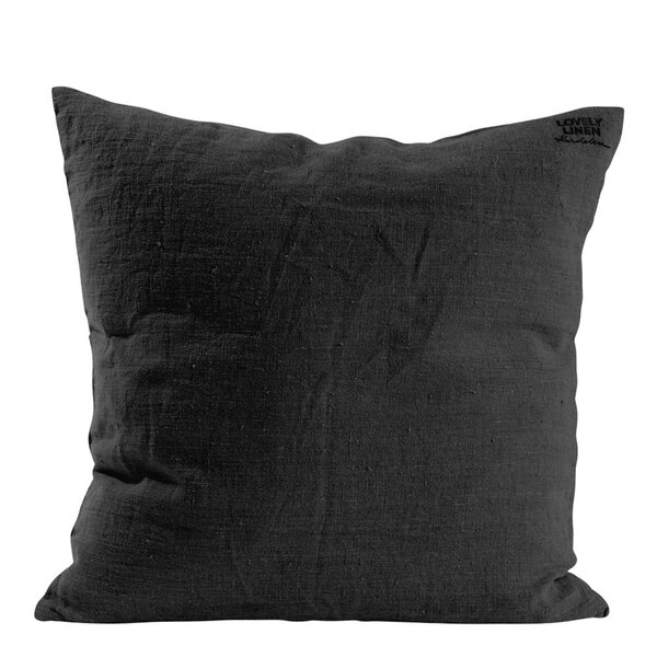 Lovley Linen Lovely putetrekk lin 50x50 cm Dark Grey