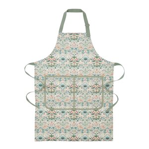 Spode Morris & Co forkle Strawberry Thief Cochineal/Willow 70x95 cm