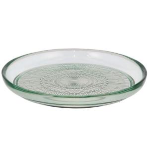 Bitz Kusintha glasstallerken 18 cm grønn