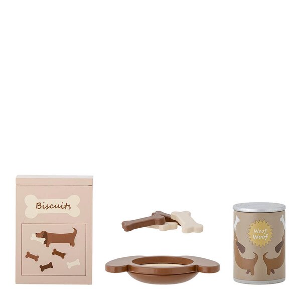Bloomingville MINI Charlie leke hundemat 7 deler brun