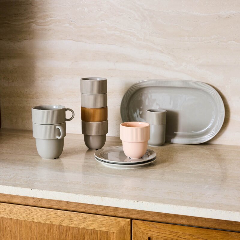 Sagaform Inka asjett 17 cm beige