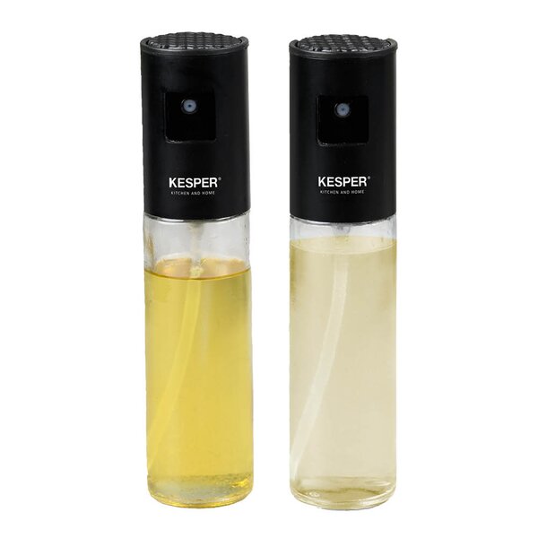 Kesper Olje- og eddikspray sett 2 deler 18 cm klar