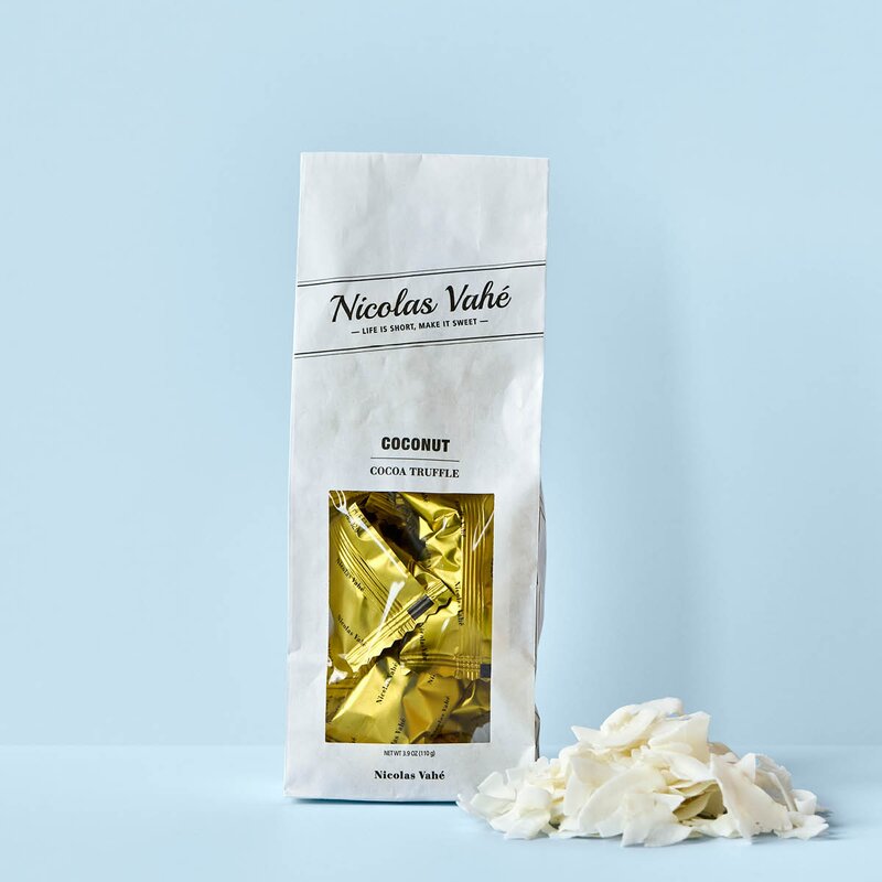 Nicolas Vahé Cocoa Truffle 110 g Coconut