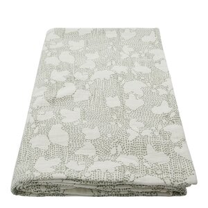 House Doctor Mori sengeteppe i bomull 250x250 cm off-white/khaki