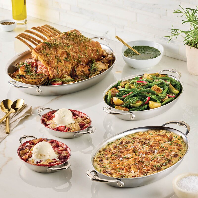 Hestan Provisions gratengform oval 30x21 cm