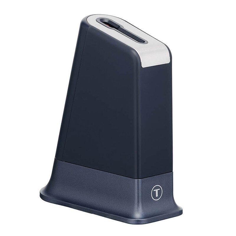 Tefal EverSharp Pro kokkekniv 16,5 cm m/knivblokk mørk blå
