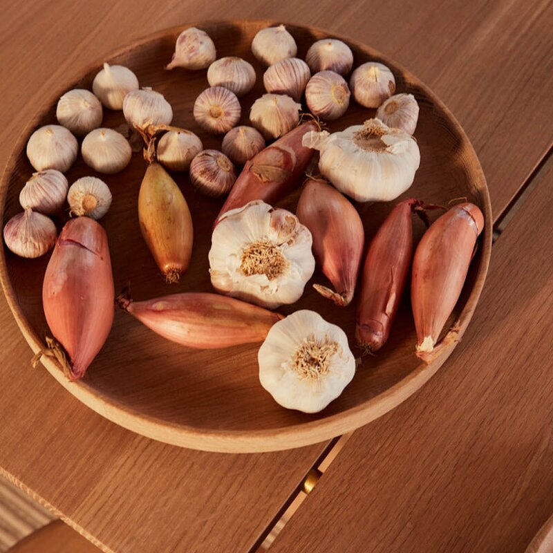 OYOY Inka trebrett rund 30 cm eik