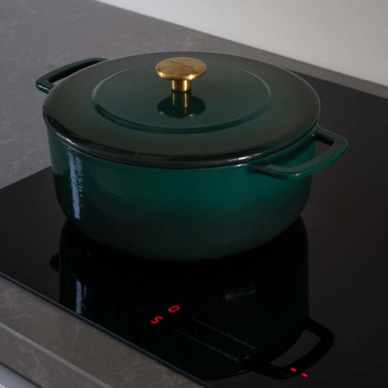 Combekk Støpejernsgryte 28 cm 5,3L holly green