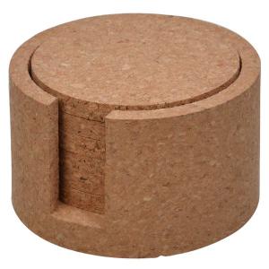 Cork glassbrikker 6 stk